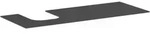 hansgrohe Xevolos E Konsole, 1 Ausschnitt links, 1370x550mm, f&uuml;r...
