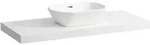 LAUFEN LANI Waschtischplatte, ein Ausschnitt mittig, 1185x495x65mm,...