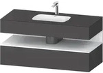 Duravit Collection One Einbauwaschtisch mit Konsolenwaschtischunterbau,