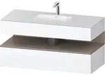 Duravit Collection One Einbauwaschtisch mit Konsolenwaschtischunterbau,
