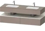 Duravit Collection One Einbauwaschtisch mit Konsolenwaschtischunterbau,