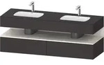 Duravit Collection One Einbauwaschtisch mit Konsolenwaschtischunterbau,