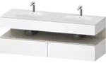 Duravit Collection One Einbauwaschtisch mit Konsolenwaschtischunterbau,