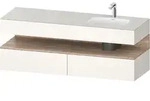 Duravit Collection One Einbauwaschtisch mit Konsolenwaschtischunterbau,