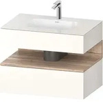 Duravit Collection One Einbauwaschtisch mit Konsolenwaschtischunterbau,