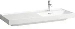 LAUFEN MEDA Waschtisch, unterbauf&auml;hig, Ablage links, 1200x460mm, 3...