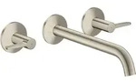 hansgrohe AXOR One 3-Loch Waschtischarmatur Unterputzmodell f&uuml;r Wandmontage,...