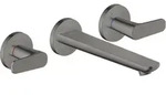 hansgrohe AXOR Citterio C 3-Loch Waschtischarmatur Unterputzmodell f&uuml;r Wandmontage,