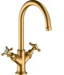 hansgrohe AXOR Montreux Zweigriff Waschtischarmatur 210, ohne Ablaufgarnitur,