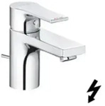 KLUDI ZENTA SL Waschtisch-Einhandmischer, Auslaufh&ouml;he 75mm, f&uuml;r drucklose Speicher,