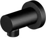 Steinberg Serie 340 Brauseanschlussbogen, 1/2, 3401660S, Farbe: Schwarz Matt