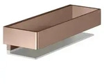 KEUCO EDITION 11 Duschablage, abnehmbar, 11158290000, Farbe: rotgold geb&uuml;rstet