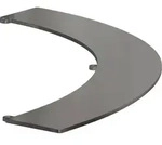 hansgrohe AXOR Suite Ablage, Metall, 505x636mm, 42006330, Farbe: Polished Black