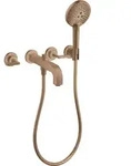 hansgrohe AXOR Citterio 3-Loch Wannenarmatur mit Hebelgriffen, 39448310, Farbe: