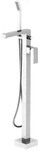 Steinberg Serie 342 Wannenarmatur, freistehend, H&ouml;he 875mm, Ausladung 210mm,