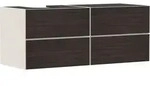 hansgrohe Xevolos E Waschtischunterschrank, 4 Schubk&auml;sten, 1 Ausschnitt links,