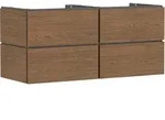 hansgrohe Xilesa E Waschtischunterschrank, 4 Schubk&auml;sten PushOpen, f&uuml;r Konsole