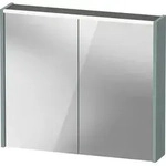 Duravit D-Code Spiegelschrank, Steckdose Typ F (EU, DE), 2 T&uuml;ren, LED-Lichtfeld