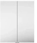 burgbad Eqio Spiegelschrank mit LED-Aufsatzleuchte, 2-t&uuml;rig, 650x800x170mm,