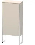 Duravit XSquare Halbhochschrank, eine T&uuml;r Anschlag links, 2 Glasfachb&ouml;den,