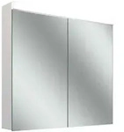 Schneider LOW basic 15 LED-Lichtspiegelschrank, 2 T&uuml;ren 45/45cm, 895x147x747mm,