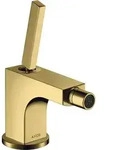 hansgrohe AXOR Citterio Einhebel-Bidetmischer, Zugstangen-Ablaufgarnitur, Pinhebel,