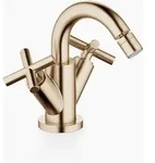 Dornbracht TARA Bidet-Einlochbatterie mit Ablaufgarnitur, Ausladung 124mm,