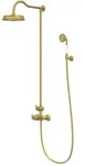 Steinberg Serie 350 Duschsystem, Komplettset mit Thermostat, 3502721BG, Farbe:
