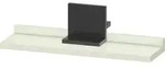 Duravit Sivida Ablage, Halterung Diamantschwarz Matt, 400x115x35mm,...