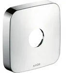 hansgrohe AXOR Verl&auml;ngerungsrosette, softsquare, 1-Loch, 14971340, Farbe: Brushed