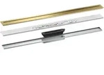 hansgrohe AXOR Drain Fertigset Durschrinne, 900mm, 42522950, Farbe: Brushed...