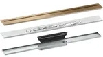 hansgrohe AXOR Drain Fertigset Durschrinne, 700mm, 42520140, Farbe: Brushed...