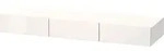 Duravit DuraStyle Schubkastenablage 8272, 3 Schubk&auml;sten, 1500mm, DS827204918,...