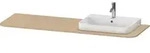 Duravit Happy D.2 Plus Konsole, 1600x550 mm, 1 Auschnitt rechts, f&uuml;r den