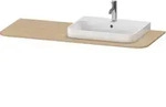 Duravit Happy D.2 Plus Konsole 1300x550 mm, 1 Auschnitt rechts, f&uuml;r den