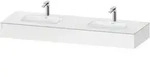 Duravit Collection One Einbauwaschtisch mit Konsole, 1600x550x170mm,