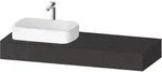Duravit Collection One Konsole, 1400x550x170mm, mit Ausschnitt links,