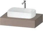 Duravit Collection One Konsole, 800x550x170mm, mit Ausschnitt mittig,