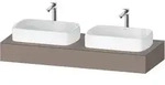 Duravit Collection One Konsole, 1400x550x170mm, Ausschnitt links u. rechts,