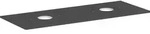 hansgrohe Xelu Q Konsole mit 2 runden Ausschnitten, 1360x550, f&uuml;r...