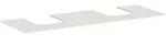 hansgrohe Xevolos E Konsole, 2 Ausschnitte, 1570x550mm, f&uuml;r Aufsatzwaschtisch,