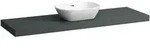 LAUFEN LANI Waschtischplatte, ein Ausschnitt mittig, 1570x495x65mm,...