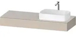 Duravit Collection One Konsole, 1400x550x170mm, mit Ausschnitt rechts,