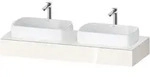 Duravit Collection One Konsole, 1400x550x170mm, Ausschnitt links u. rechts,