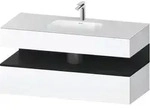 Duravit Collection One Einbauwaschtisch mit Konsolenwaschtischunterbau,