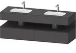 Duravit Collection One Einbauwaschtisch mit Konsolenwaschtischunterbau,
