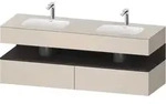 Duravit Collection One Einbauwaschtisch mit Konsolenwaschtischunterbau,