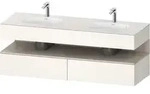 Duravit Collection One Einbauwaschtisch mit Konsolenwaschtischunterbau,