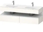 Duravit Collection One Einbauwaschtisch mit Konsolenwaschtischunterbau,