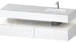 Duravit Collection One Einbauwaschtisch mit Konsolenwaschtischunterbau,